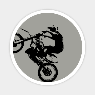 Vintage dirt bike Magnet